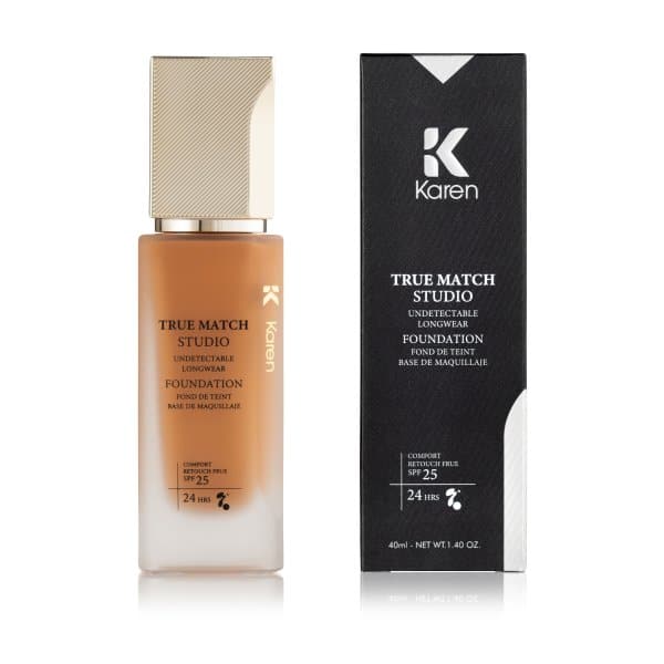 TRUE MATCH STUDIO UNDETECTABLE LONGWEAR FOUNDATION WARM TAN