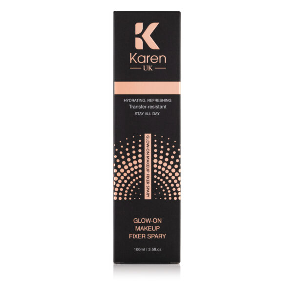 GLOW-ON MAKEUP FIXER SPARY