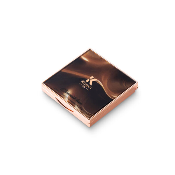 Chocolate Lava Palette – 9 satin-textured eyeshadow shades