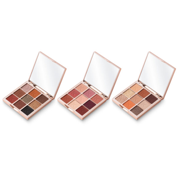 Kashmir Palette – 9 satin-textured eyeshadow shades